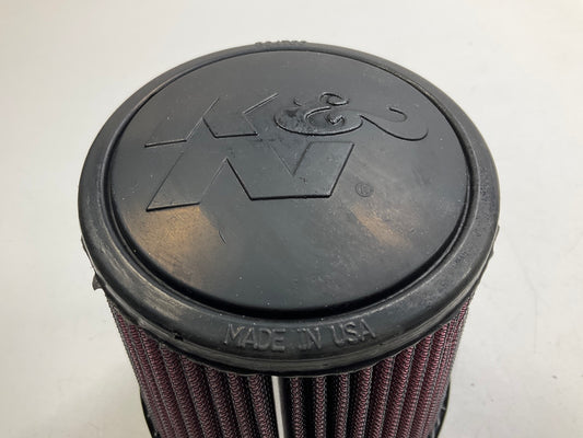 K&N RE0930 High Flow Performance Universal Clamp-on Air Filter 3'' Inlet, 6'' Tall