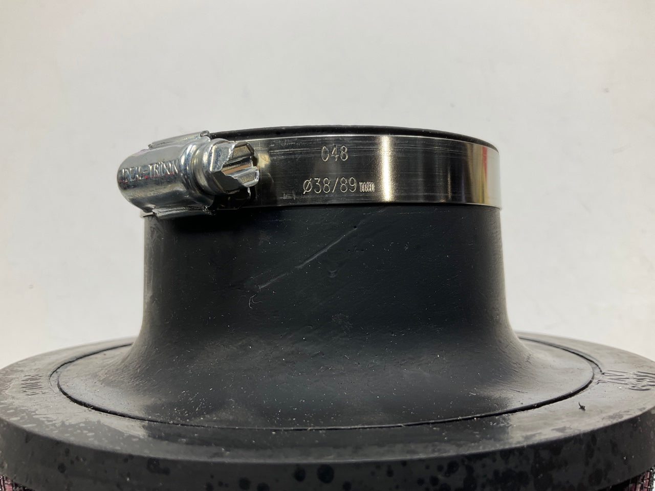 K&N RE0930 High Flow Performance Universal Clamp-on Air Filter 3'' Inlet, 6'' Tall