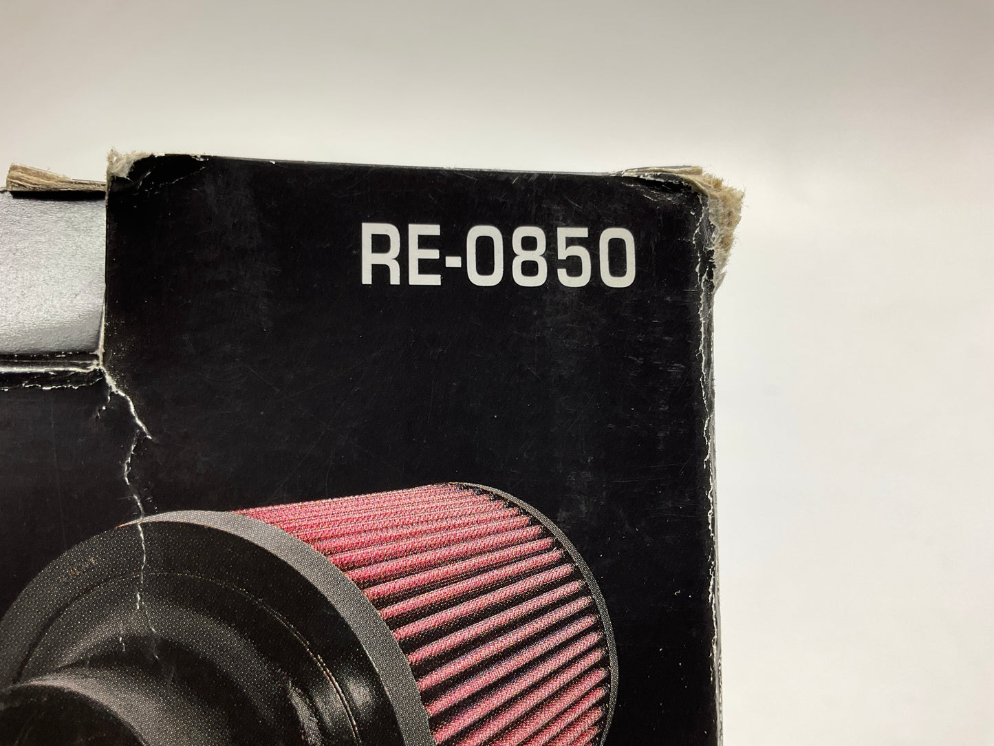 K&N RE0850 Performance High Flow Cold Air Intake Air Filter 4'' Inlet, 6'' Tall