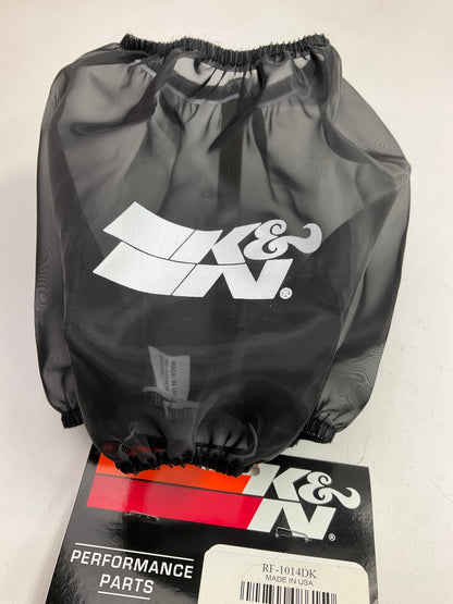 K&N RF-1014DK DryCharger Black Tapered Air Filter Wrap (5.875'' T X 7.5'' B 6.5''H)