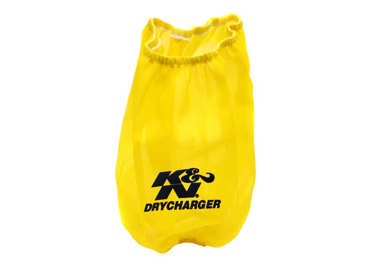 K&N RF-1017DY Drycharger Air Filter PRE-FILTER Wrap YELLOW