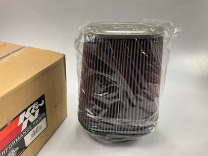 Base Has 1/2'' Vent Hole K&N RU-1024 Oval Tapered Performance Washable Air Filter