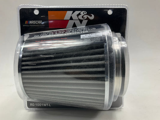 MINOR COSMETIC DAMAGE - K&N Cold Air Intake Air Filter 3'', 3.5'', 4'', 5.5'' Tall