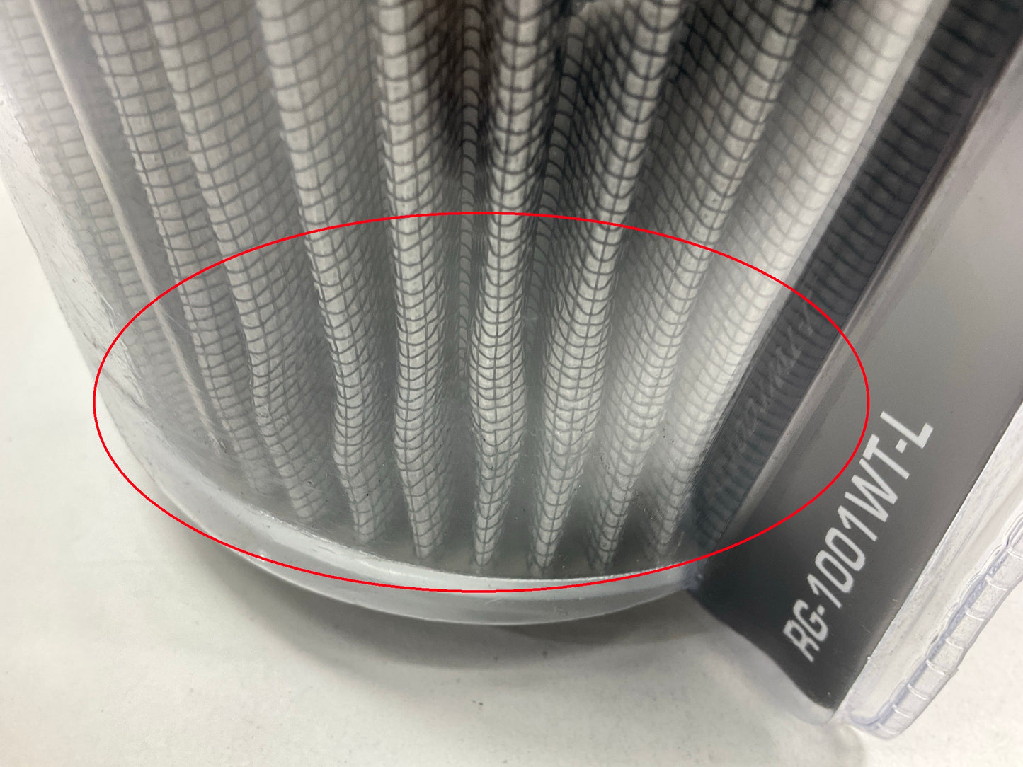 MINOR COSMETIC DAMAGE - K&N Cold Air Intake Air Filter 3'', 3.5'', 4'', 5.5'' Tall