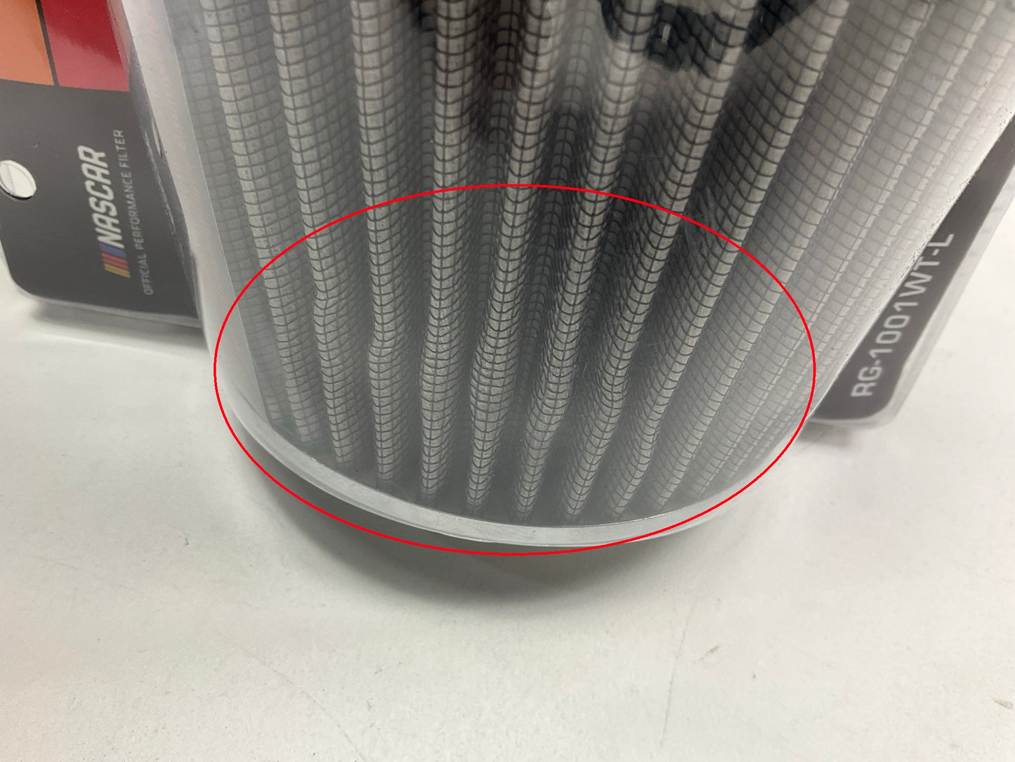 MINOR COSMETIC DAMAGE - K&N Cold Air Intake Air Filter 3'', 3.5'', 4'', 5.5'' Tall