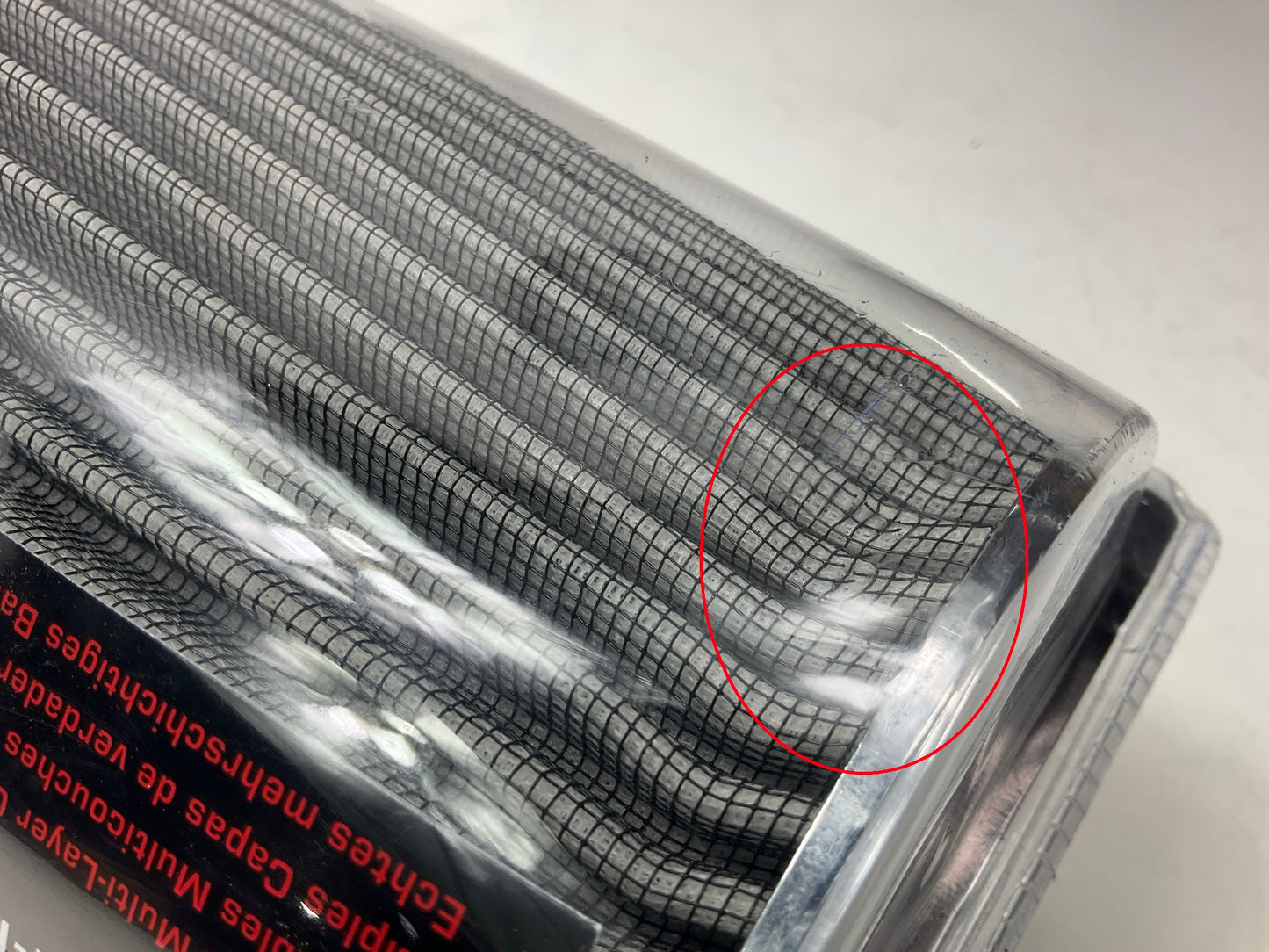 MINOR COSMETIC DAMAGE - K&N Cold Air Intake Air Filter 3'', 3.5'', 4'', 5.5'' Tall