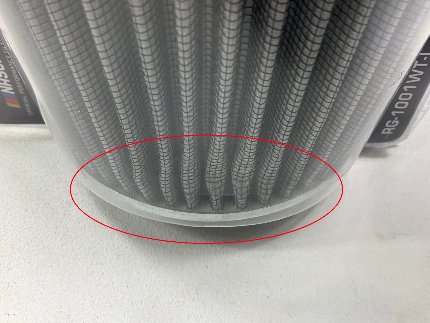 MINOR COSMETIC DAMAGE - K&N Cold Air Intake Air Filter 3'', 3.5'', 4'', 5.5'' Tall