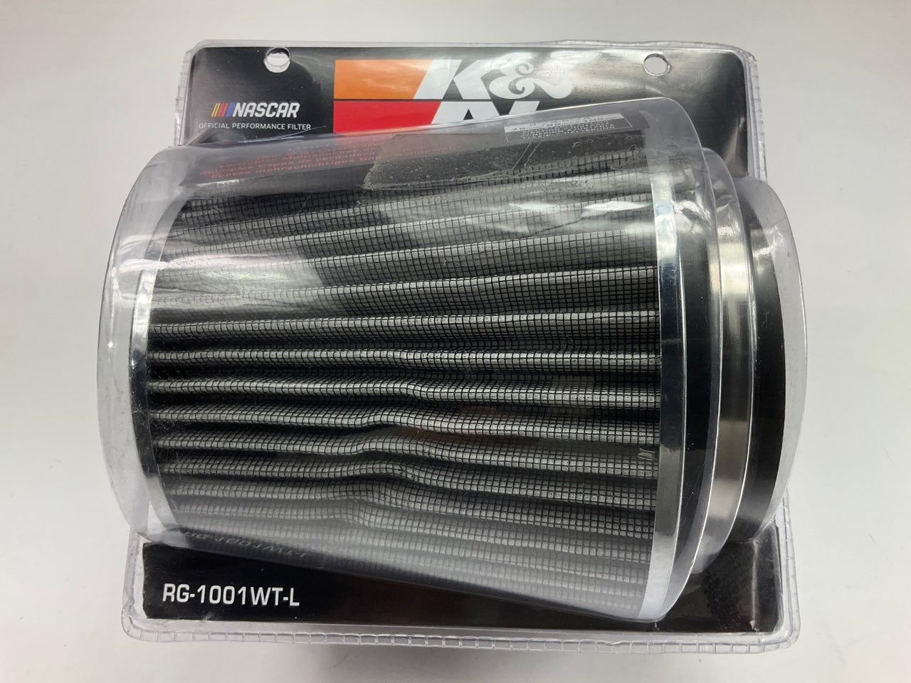 DENTED - K&N RG1001WTL Cold Air Intake Air Filter 3'', 3.5'', 4'' In, 5.5'' Tall