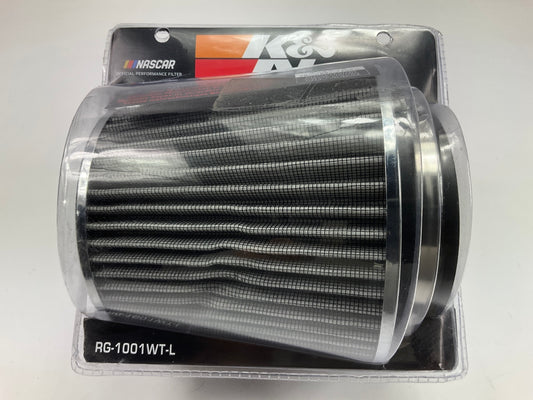 DENTED - K&N RG1001WTL Cold Air Intake Air Filter 3'', 3.5'', 4'' In, 5.5'' Tall