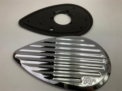 K&N RK-3914 Teardrop Grooved Intake System For 1991-1997 Harley Davidson XLH1200
