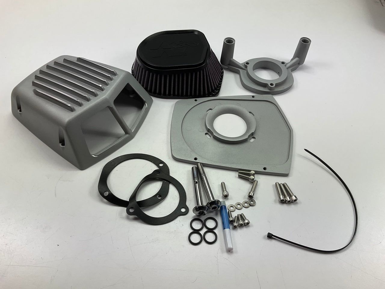 K&N RK-3951S Street Metal Shaker Air Cleaner Assembly For 08-16 Harley Davidson