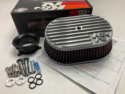 K&N RK-3956S Street Metal Air Intake System For 2017-2023 Harley Davidson