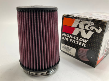 K&N RU-2590 Cold Air Intake High Flow Air Filter - 4'' Inlet, 7'' Tall