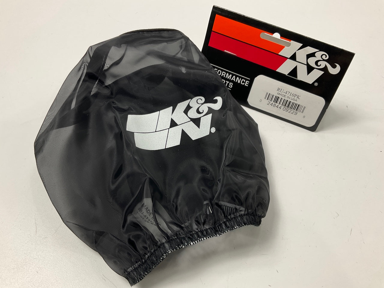 K&N RU4710PK Oval Tapered Black Air Filter Wrap (6.25'' L X 3.75'' W X 6.75'' H)