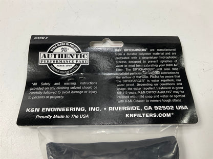K&N RU4710PK Oval Tapered Black Air Filter Wrap (6.25'' L X 3.75'' W X 6.75'' H)