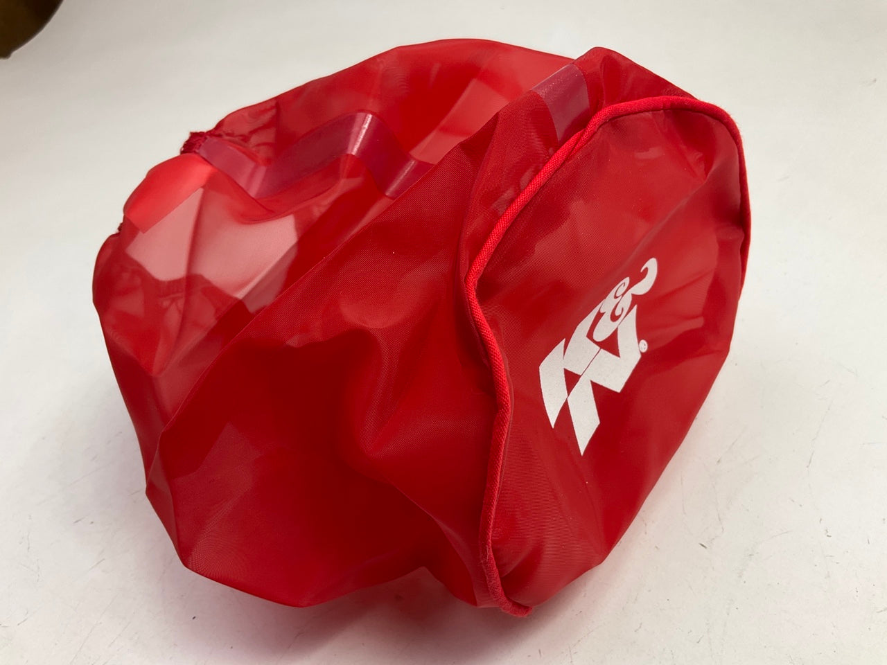 K&N RX-4730DR DryCharger Red Round Tapered Air Filter Wrap, 5'' T X 6'' B X 6.5'' H