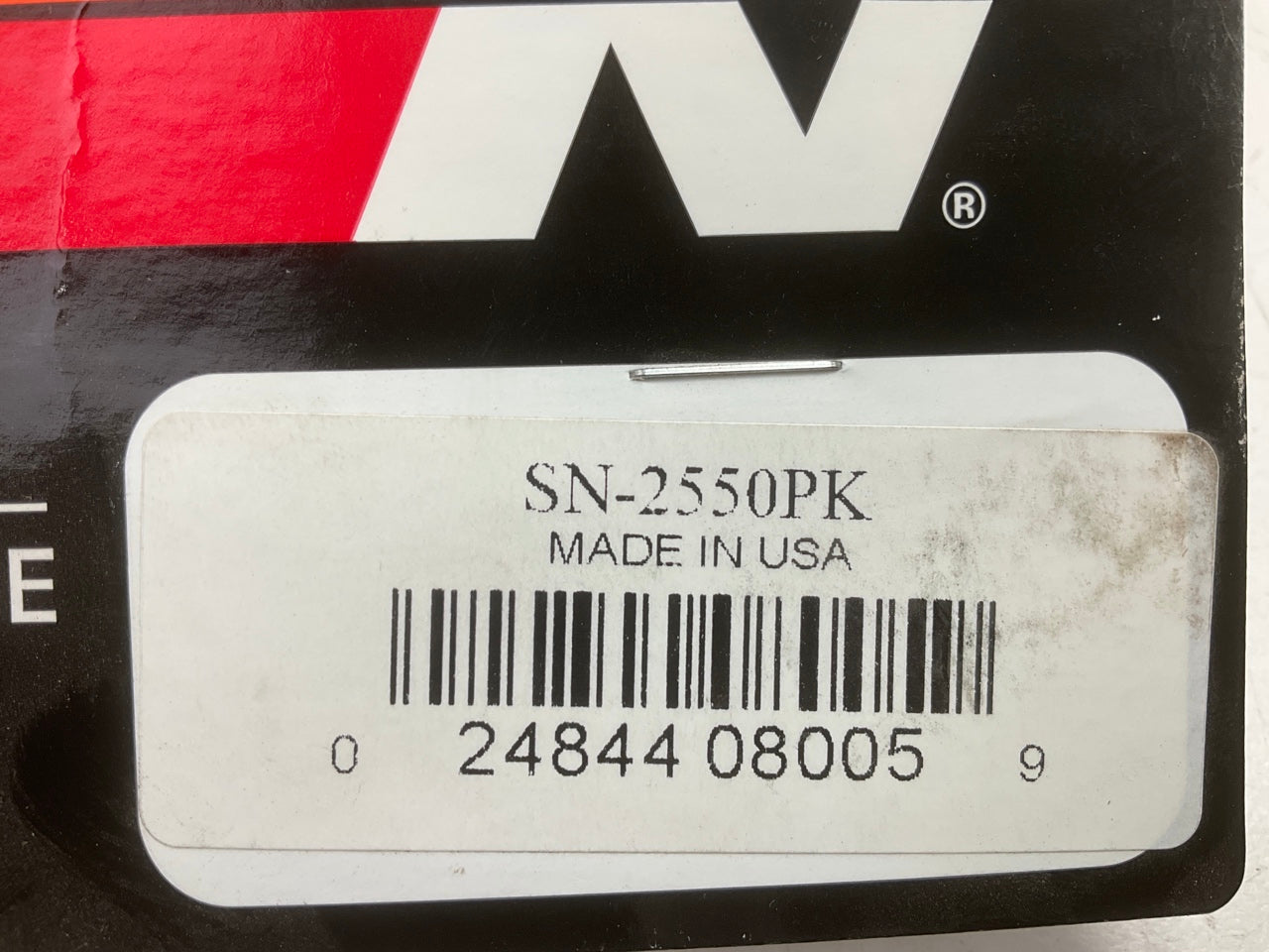 K&N SN-2550PK SnowCharger Black Oval Straight Air Filter Wrap (4'' X 3.25''  X 6'')