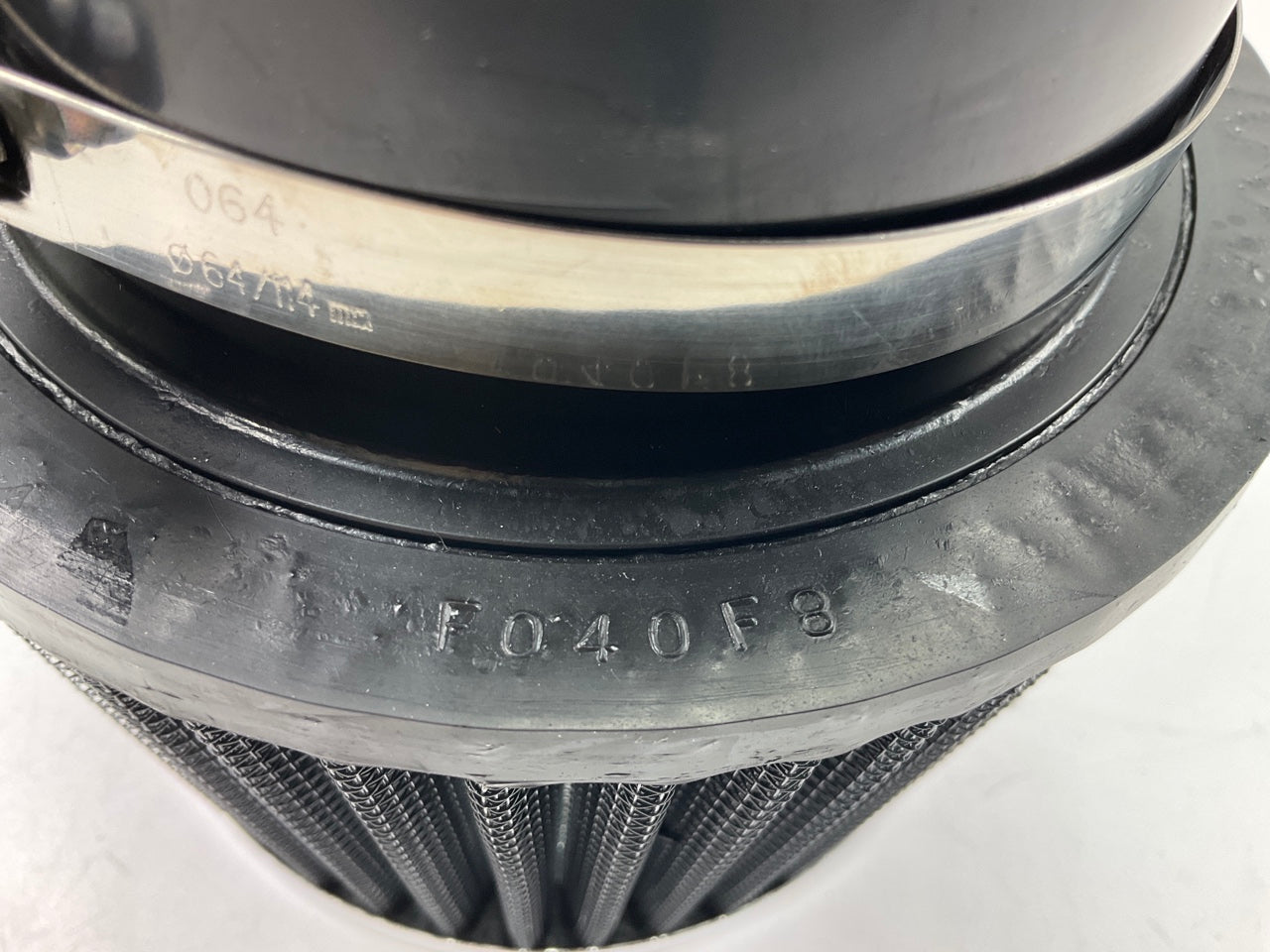 Riva Cone-Style K&N SP-3124 Power Filter Flame Arrestor - 4'' Inlet, 5-3/4'' Tall