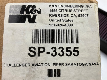 K&N SP-3355 Air Filter For PIPER SARATOGA / NAVAJO Aircraft Piper PA-32R