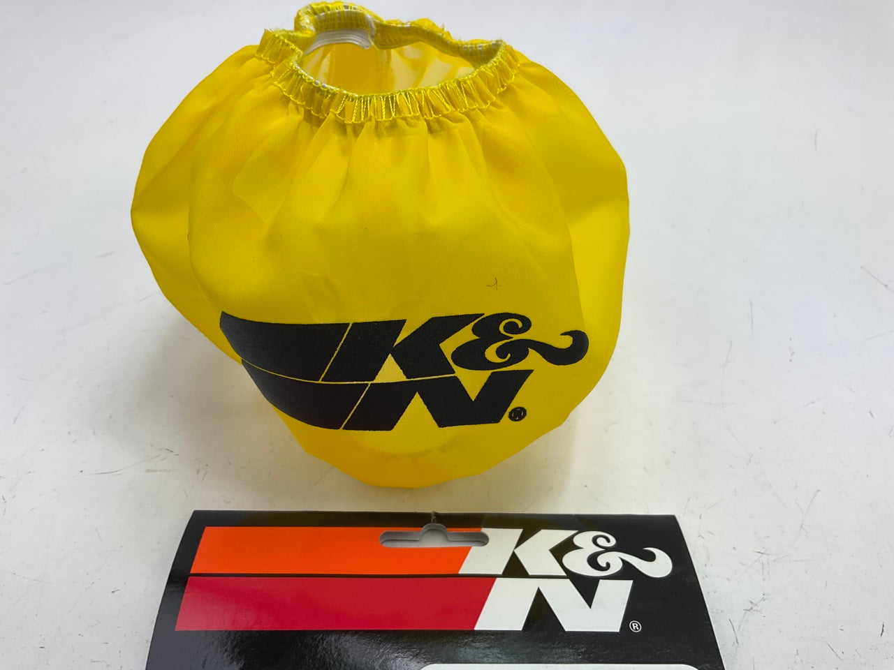 K&N SU4250PY PreCharger Yellow Round Air Filter Wrap SU4250 (5'' ID X 3.688'' H)