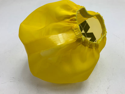 K&N SU4250PY PreCharger Yellow Round Air Filter Wrap SU4250 (5'' ID X 3.688'' H)