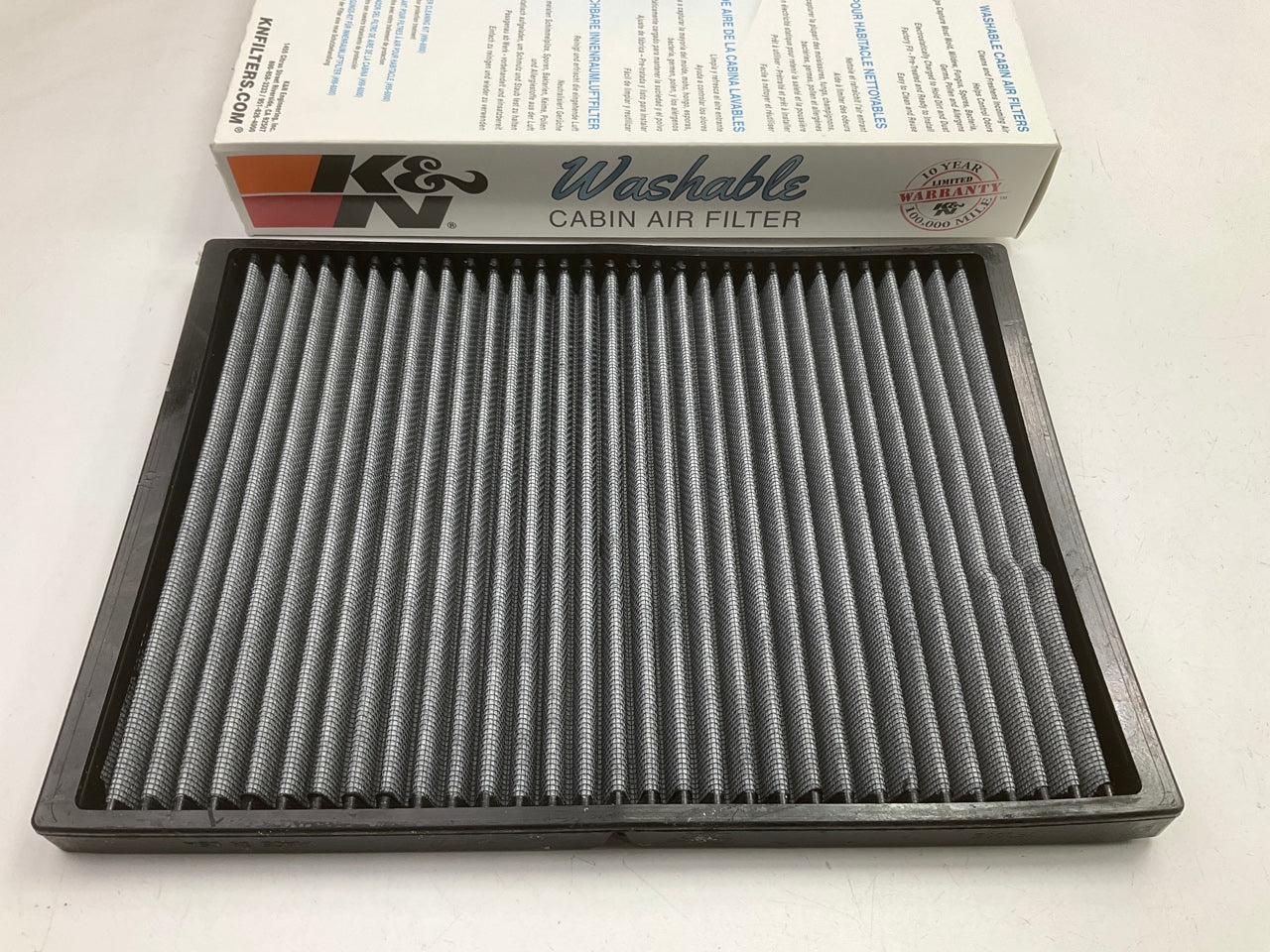 K&N VF-3005 Washable Cabin Air Filter For 2001-07 Grand Caravan, Town & Country