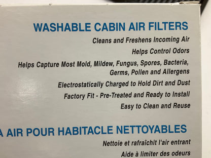 K&N VF-3005 Washable Cabin Air Filter For 2004-2008 Pacifica