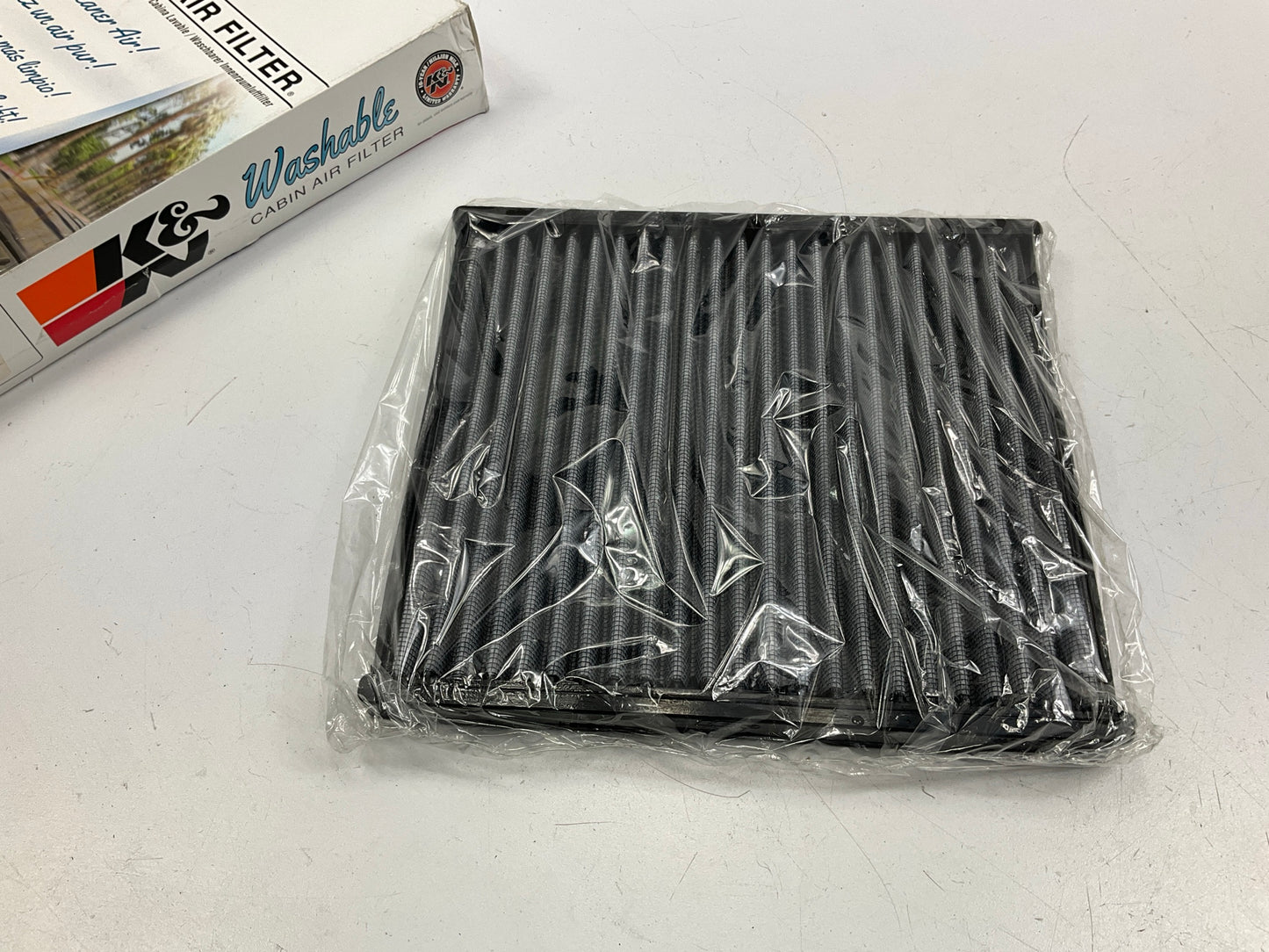 K&N VF2007 Washable Reusable Cabin Air Filter