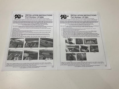 K&N VF3000 Washable & Reusable Cabin Air Filter