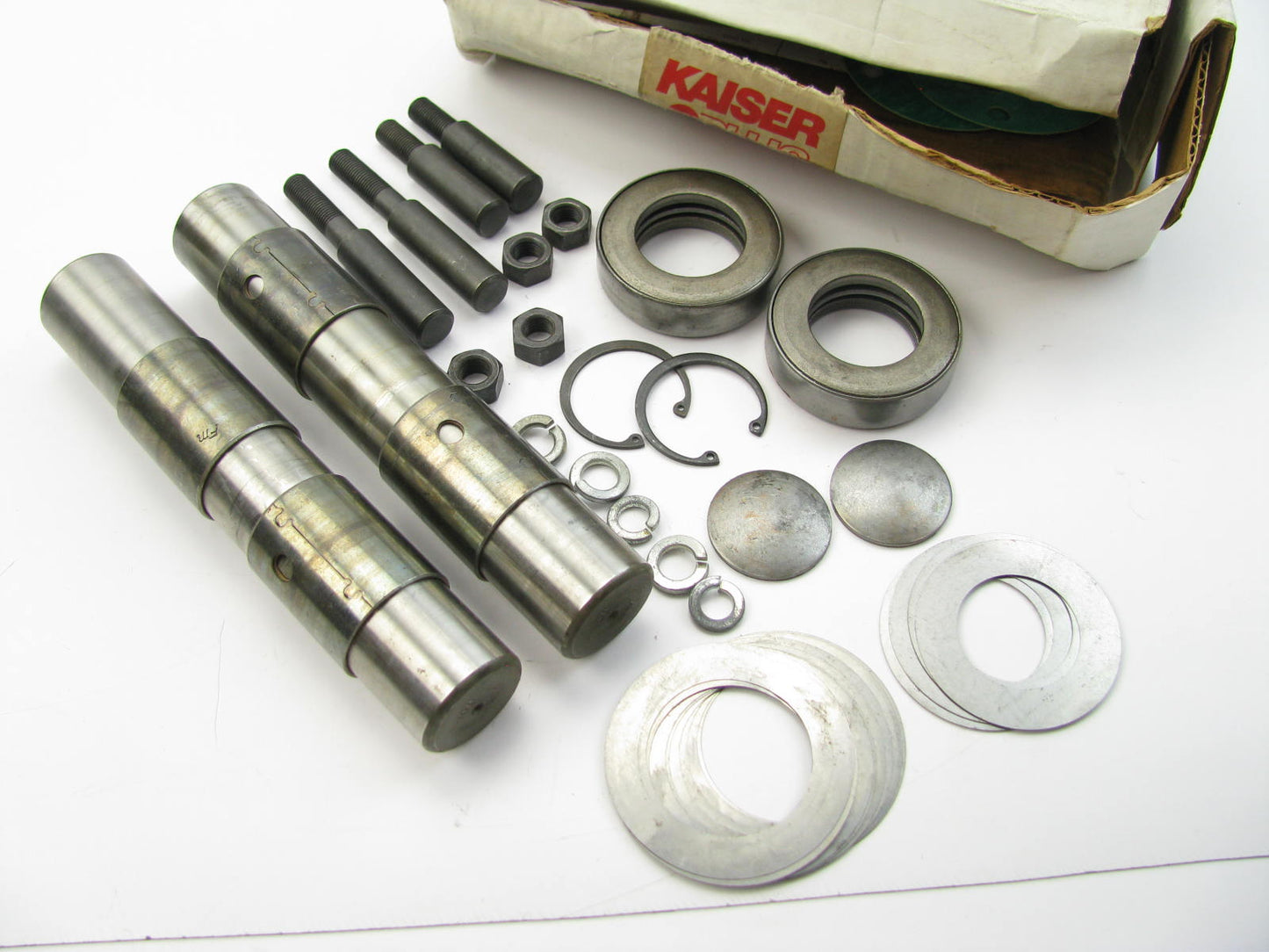 Kaiser 70-075-06 Steering King Pin Bolt Set - 1.433'' Diameter X 8.250'' Long