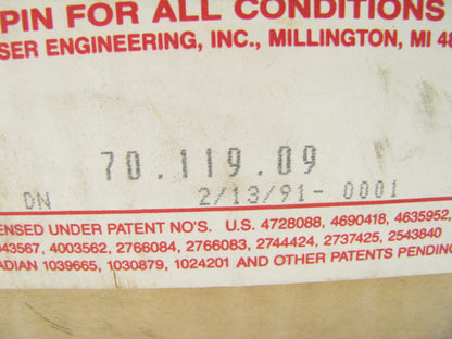 1965-1972 INTERNATIONAL  NAVISTAR Truck 12,000 Lbs FA-119 Axle King Pin Bolt Set