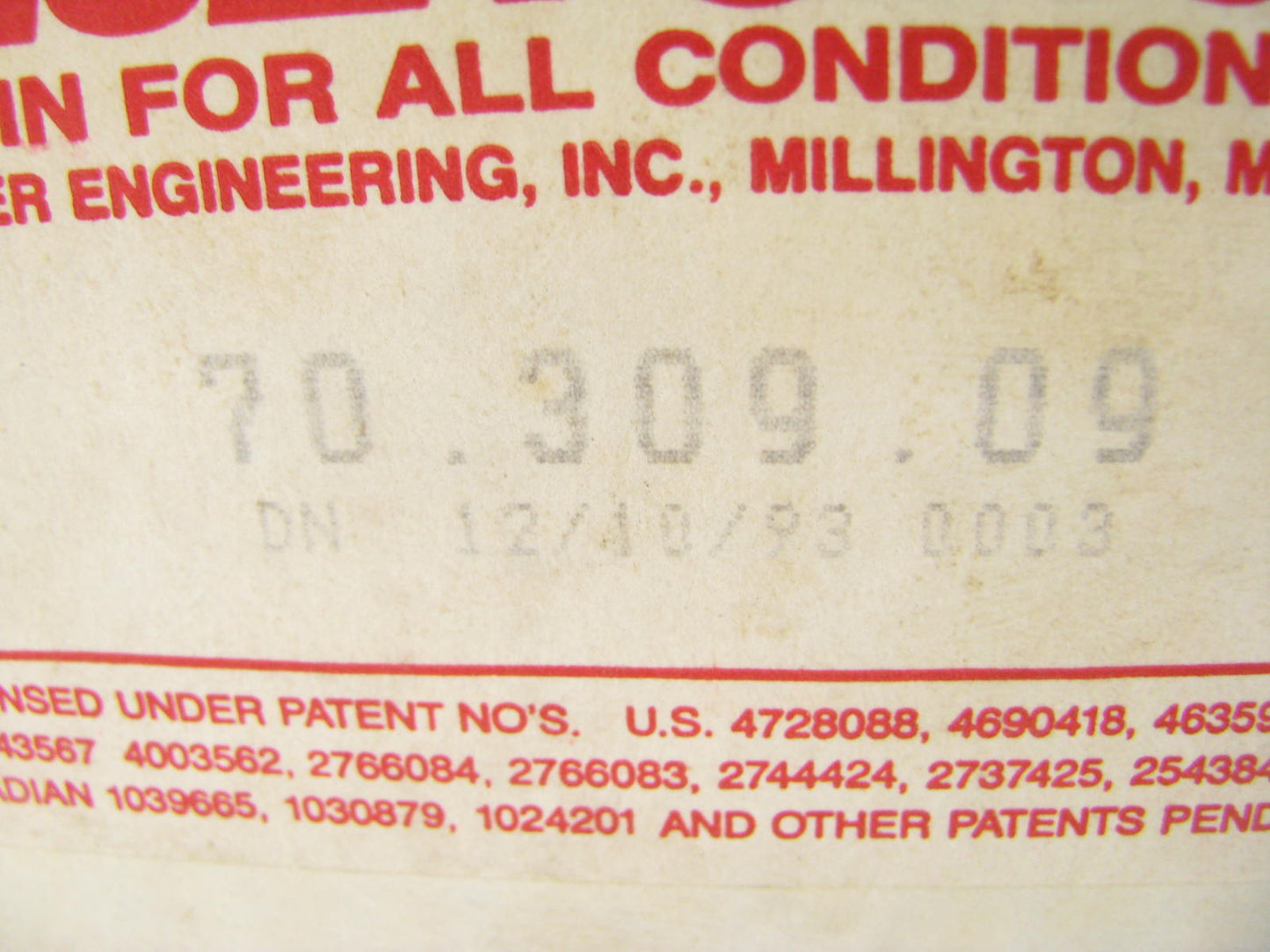 Kaiser 70-309-09 Steering King Pin Bolt Set - 1.609'' Diameter X 9.16'' Length