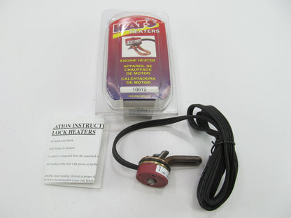 Kats 10612 Engine Block Heater, 41mm Freeze Plug Diameter, 600 Watts, Plug-in