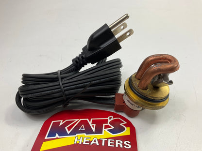 Kats 11420 Engine Block Heater, Freeze Plug Style, 36.5mm, 400 Watts
