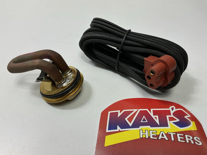 Kats 11604 Freeze Plug Engine Block Heater, 120V 600 Watt, For 38mm Frost Plug
