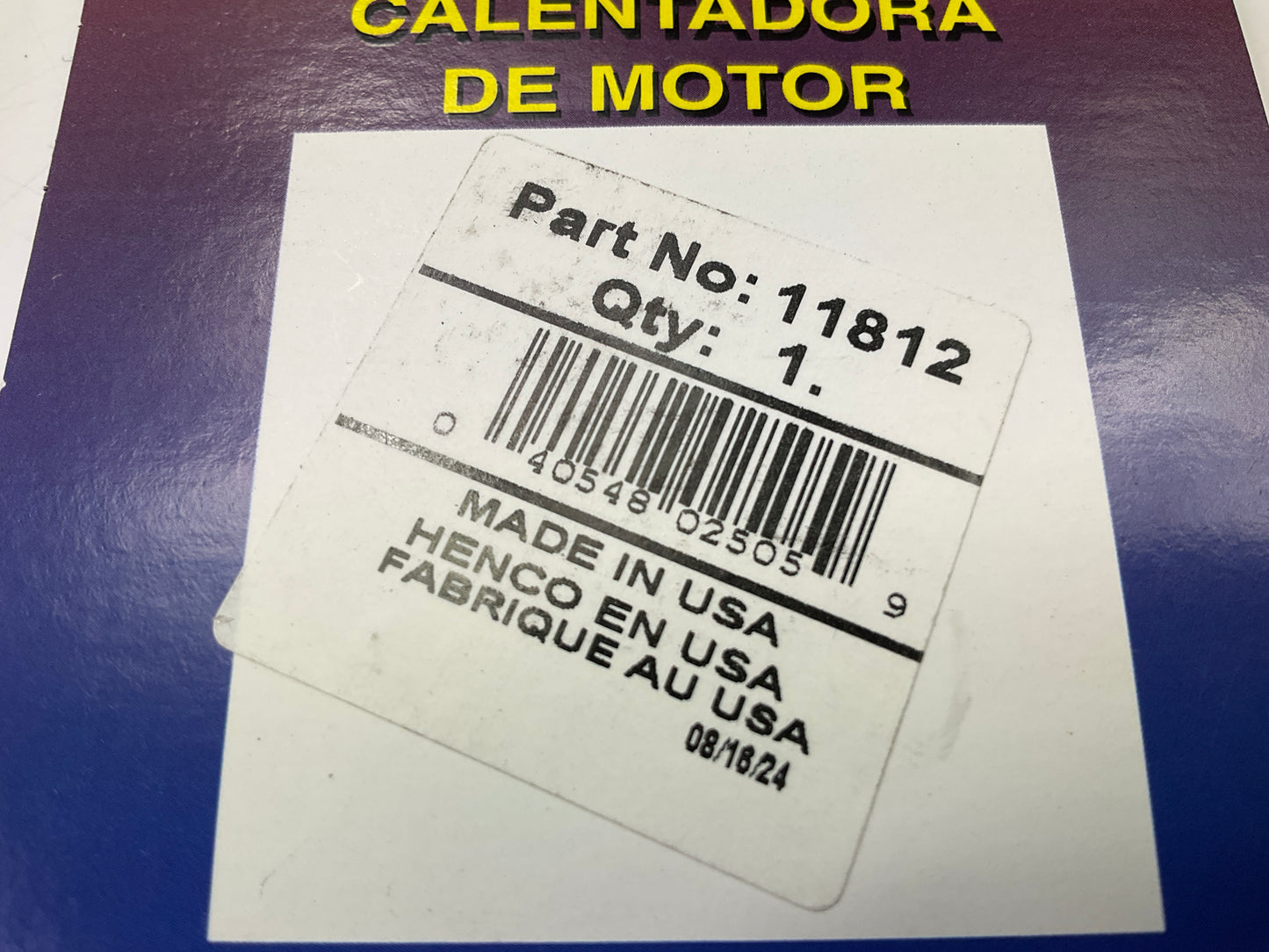 Kat's 11812 Engine Block Heater Freeze Plug, 0.703mm, 400 Watts 120V