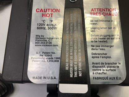 Kats 1190 Engine Block Heater Handi-Heat 300 Watt Magnum Magnetic Heater 120V