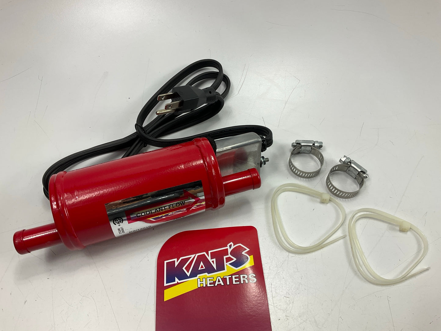 Kats 12010 Circulation Tank Heater 120V, 850 Watts, Heater Hose Size 5/8''