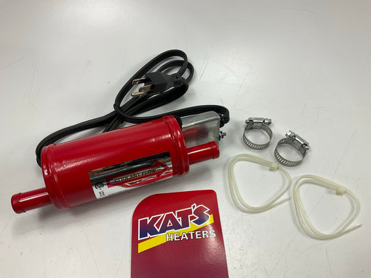Kats 12010 Circulation Tank Heater 120V, 850 Watts, Heater Hose Size 5/8''