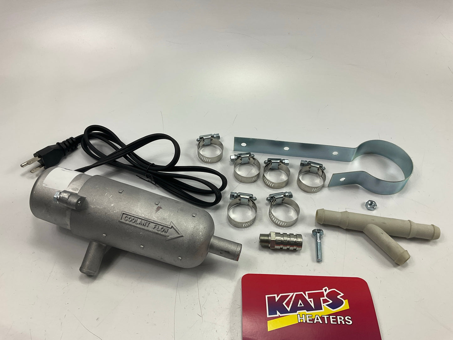 Kat's 13080 850 Watt Aluminum Circulating Tank Heater, 120 Volt, For 5/8'' Hose