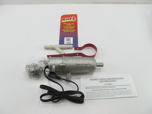 KATS 13200 Circulation Tank Heater 2000 Watt, 120V, Use With 5/8'' Hose