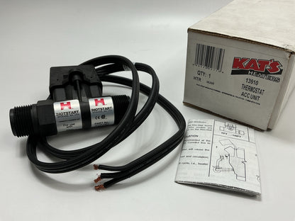 Kats 13910 TFT10-1NPT Thermostat For Kim Hotstart Engine Block Heater
