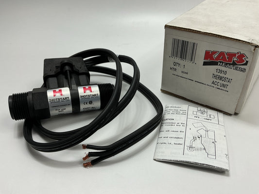 Kats 13910 TFT10-1NPT Thermostat For Kim Hotstart Engine Block Heater