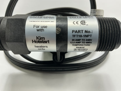 Kats 13910 TFT10-1NPT Thermostat For Kim Hotstart Engine Block Heater