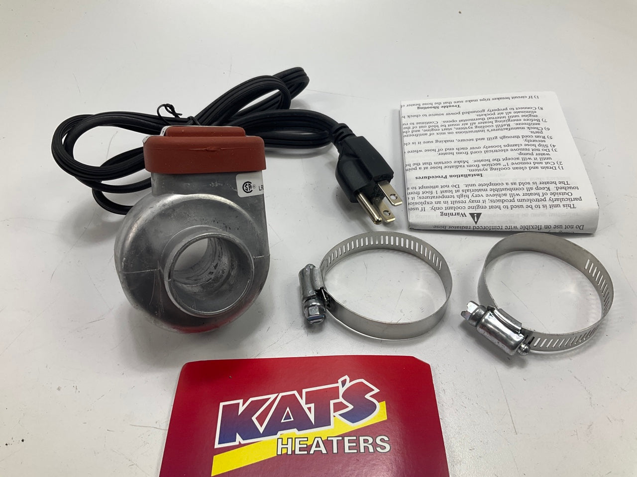 Kats 16500 1-1/4'' 600W Lower Radiator Hose Engine Block Coolant Pre-Heater 1.25''
