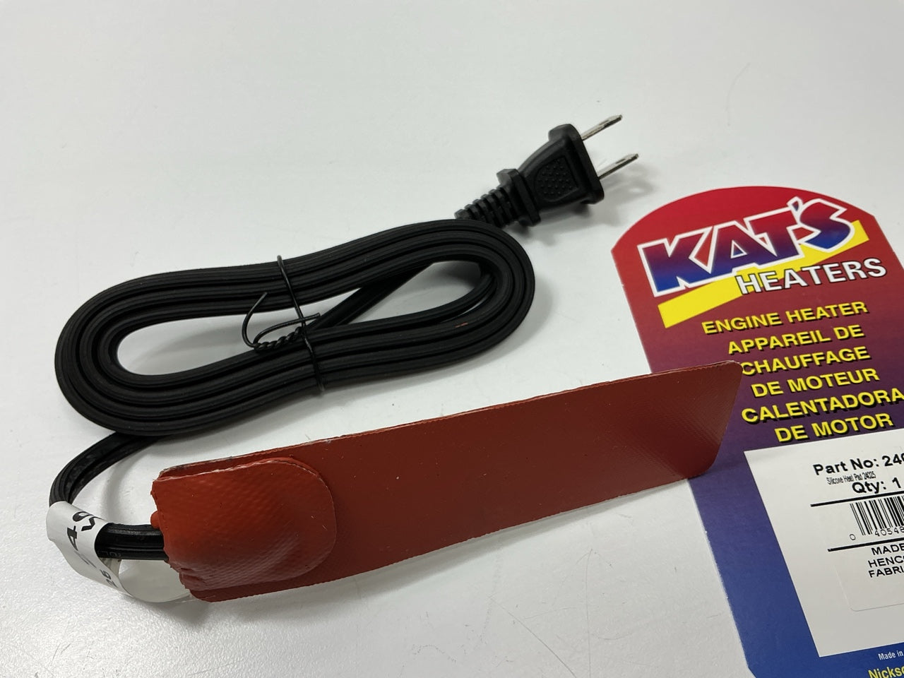 Kat's 24025 25 Watt 1''x 5'' Universal Silicone Hot Pad Heater
