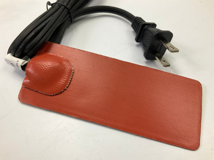 KATS 24050 50W 2''x5'' Silicone Hot Pad Heater Vehicle Fluid Heater Pad, Universal