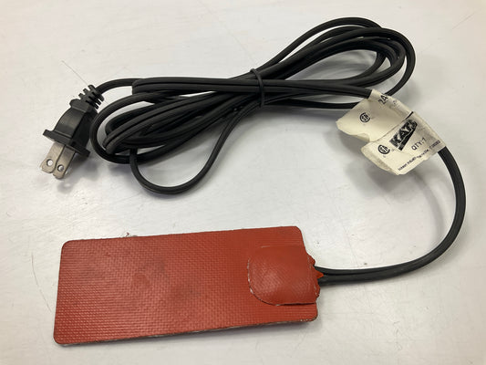 KAT'S 24050X Universal Silicone 50 Watt 2''x 5'' Hot Pad Heater, 120V Plug