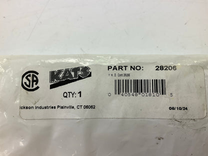 Kats 28206 Engine Block Heater Heavy Duty Replacement Cord, 16/3 120V, 1 Foot