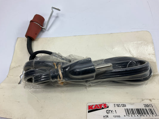 OPEN Kats 28813 Engine Block Heater 5' Replacement Cord - 120V, 18-gauge, 3-wire